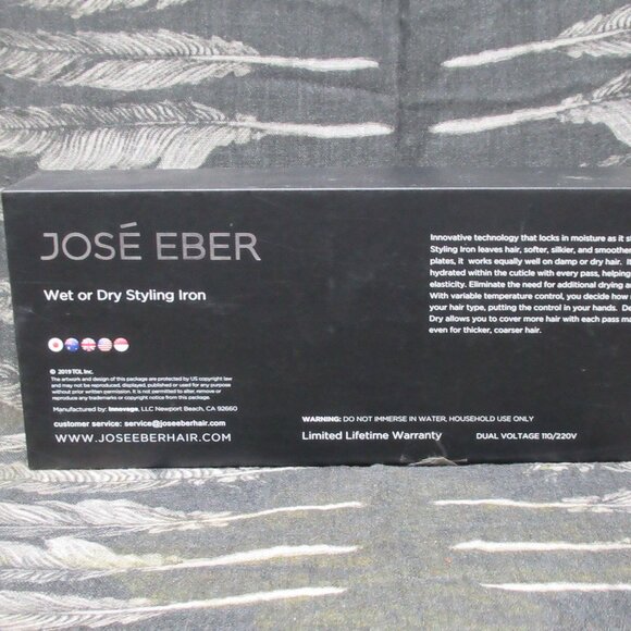 Jose Eber Wet/Dry Hair Straightener main image 6